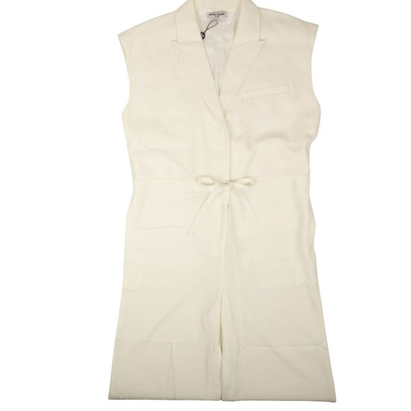 OPTIC WHITE Opening Ceremony BLAZER JUMPSUIT Size M